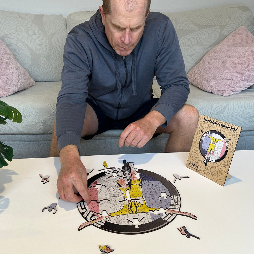 Tadej Pogačar - Wooden Puzzle